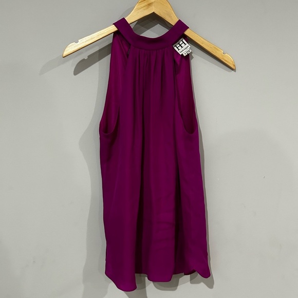 Haute Hippie Tops - Haute Hippie Women’s Size Small Blouse Purple Sleeveless